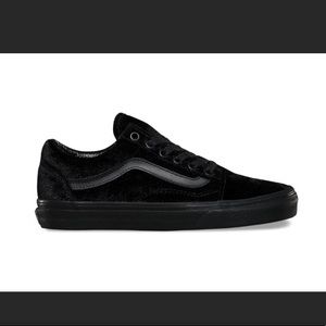 Vans velvet shoes